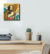 Wave Rider Canvas Print - Beyond T-shirts